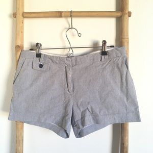 Pinstripe shorts